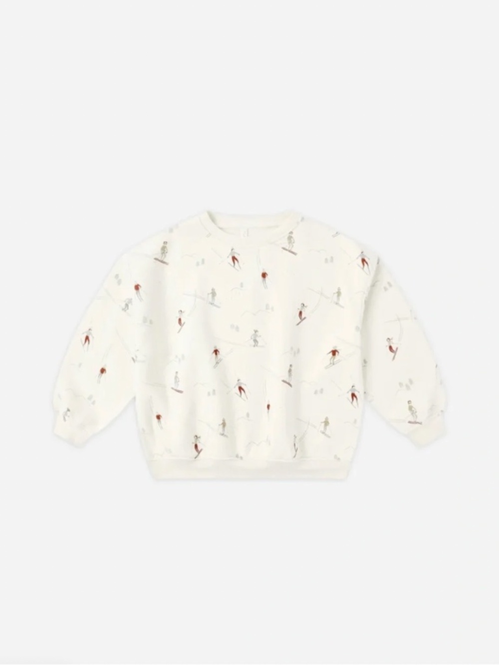 Rylee + Cru Relaxed Sweatshirt Skiers Print